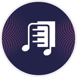 online muzik pr servisi hizmet simgesi