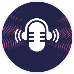 podcast kayit servisi hizmet simgesi